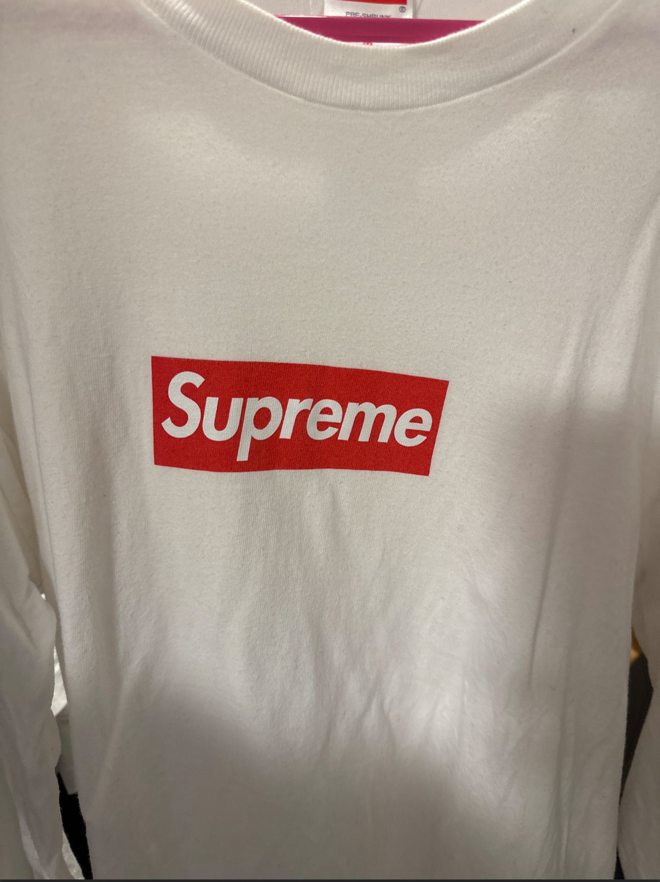 Supreme Box Logo L/S Tee "White"