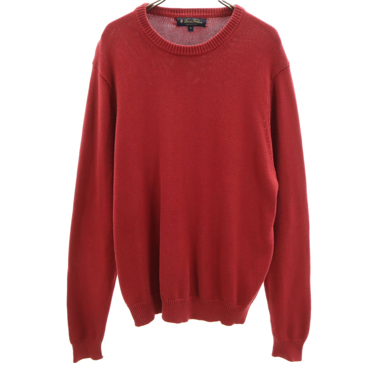Brooks Brothers ブルックスブラザーズ 長袖 ニット S レッド