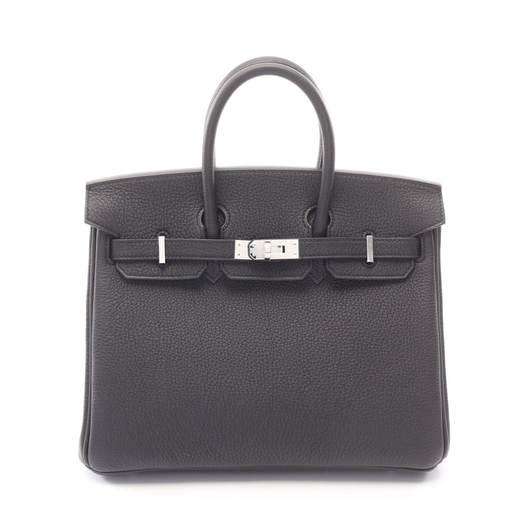 エルメス HERMES バーキン25 ハンドバッグ バッグ レザー トゴ トゴ K刻印(2025年製造) レディース ブラック系 041344CK 【中古】