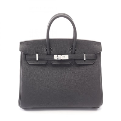 エルメス HERMES バーキン25 ハンドバッグ バッグ レザー トゴ トゴ K刻印(2025年製造) レディース ブラック系 041344CK 【中古】