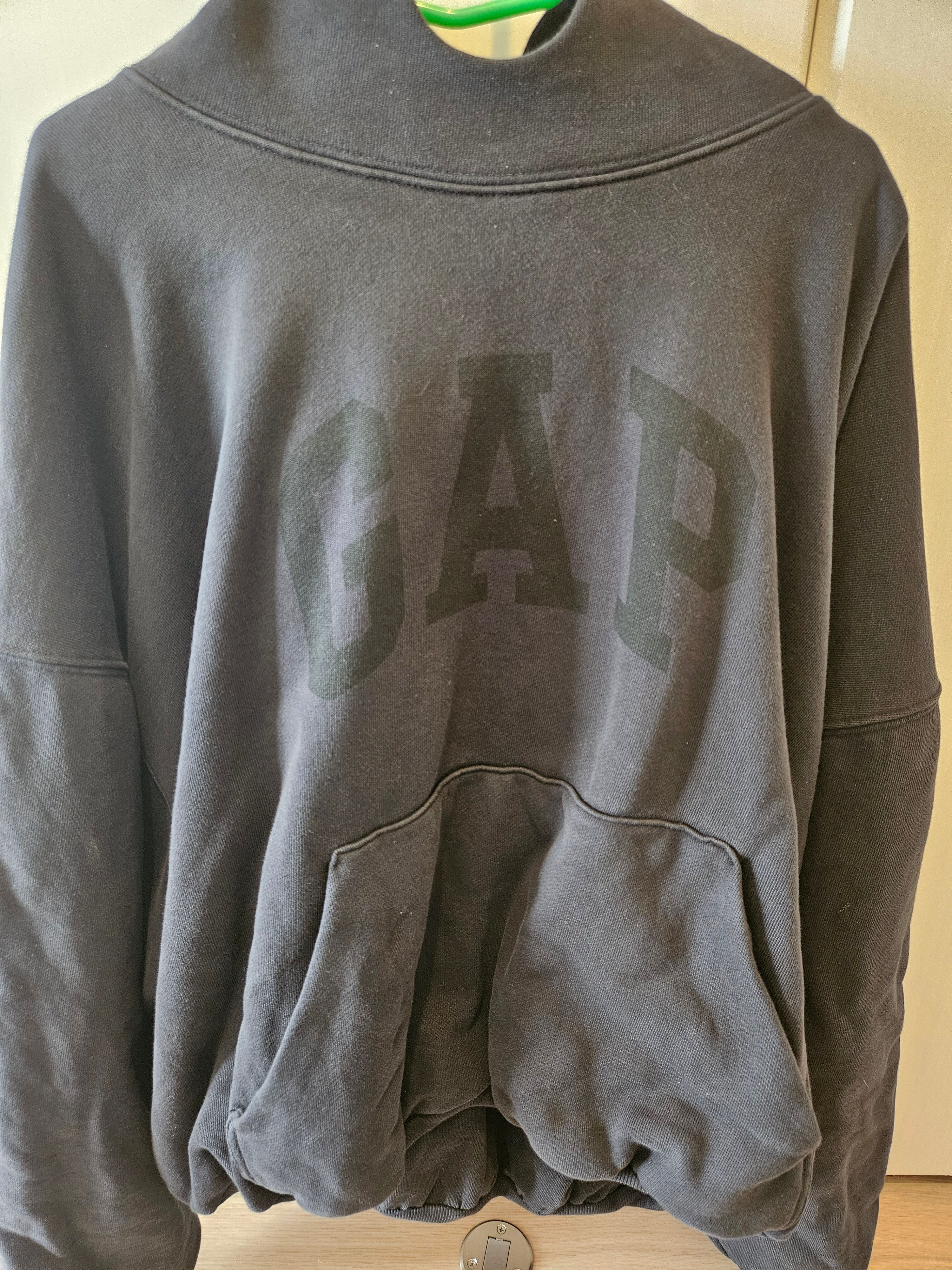 YEEZY GAP Dove Hoodie "Washed Black"