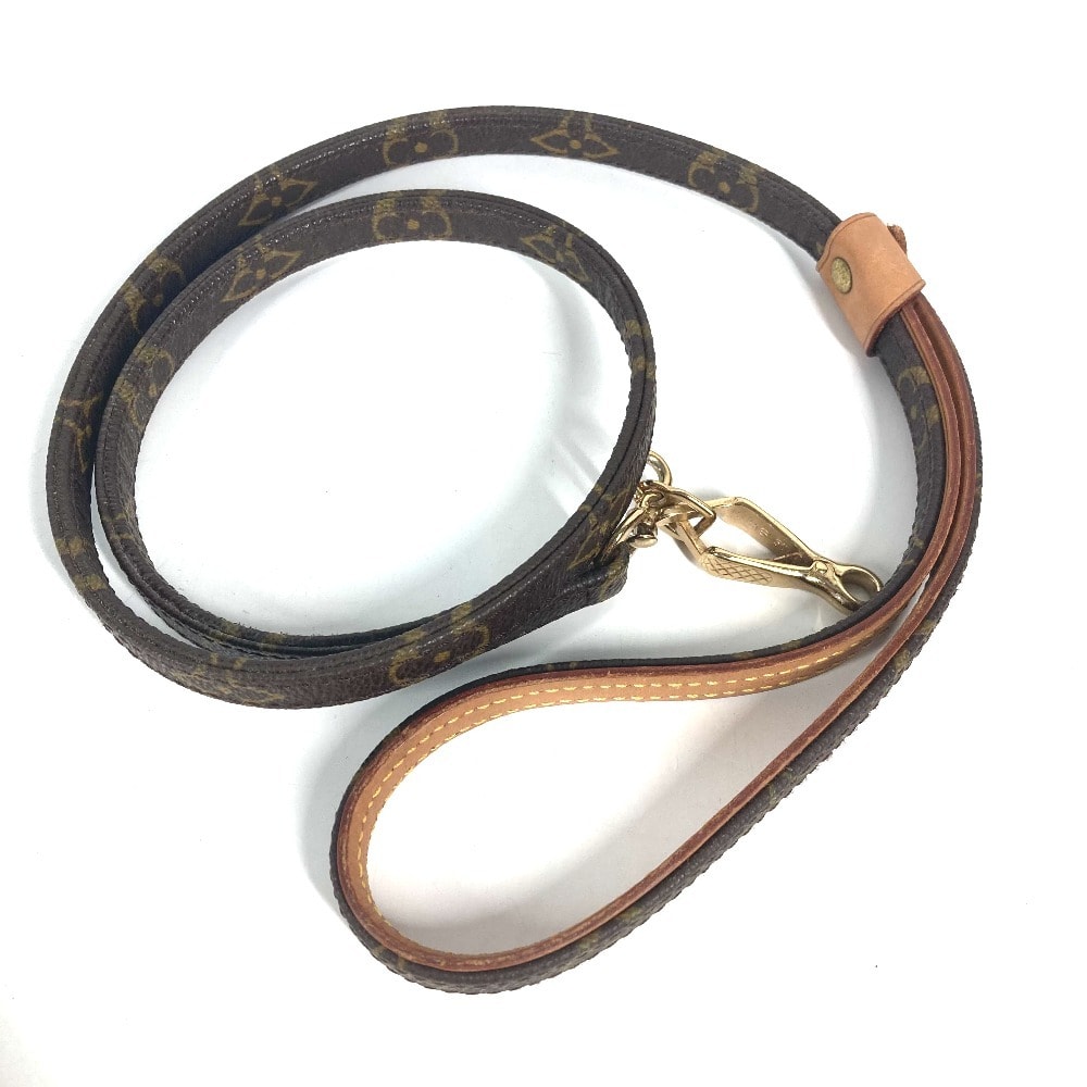 ルイヴィトン LOUIS VUITTON レッス バクスターMM M58056 モノグラム ドッグ ワンちゃん 犬 ペットグッズ リード モノグラムキャンバス ブラウン
