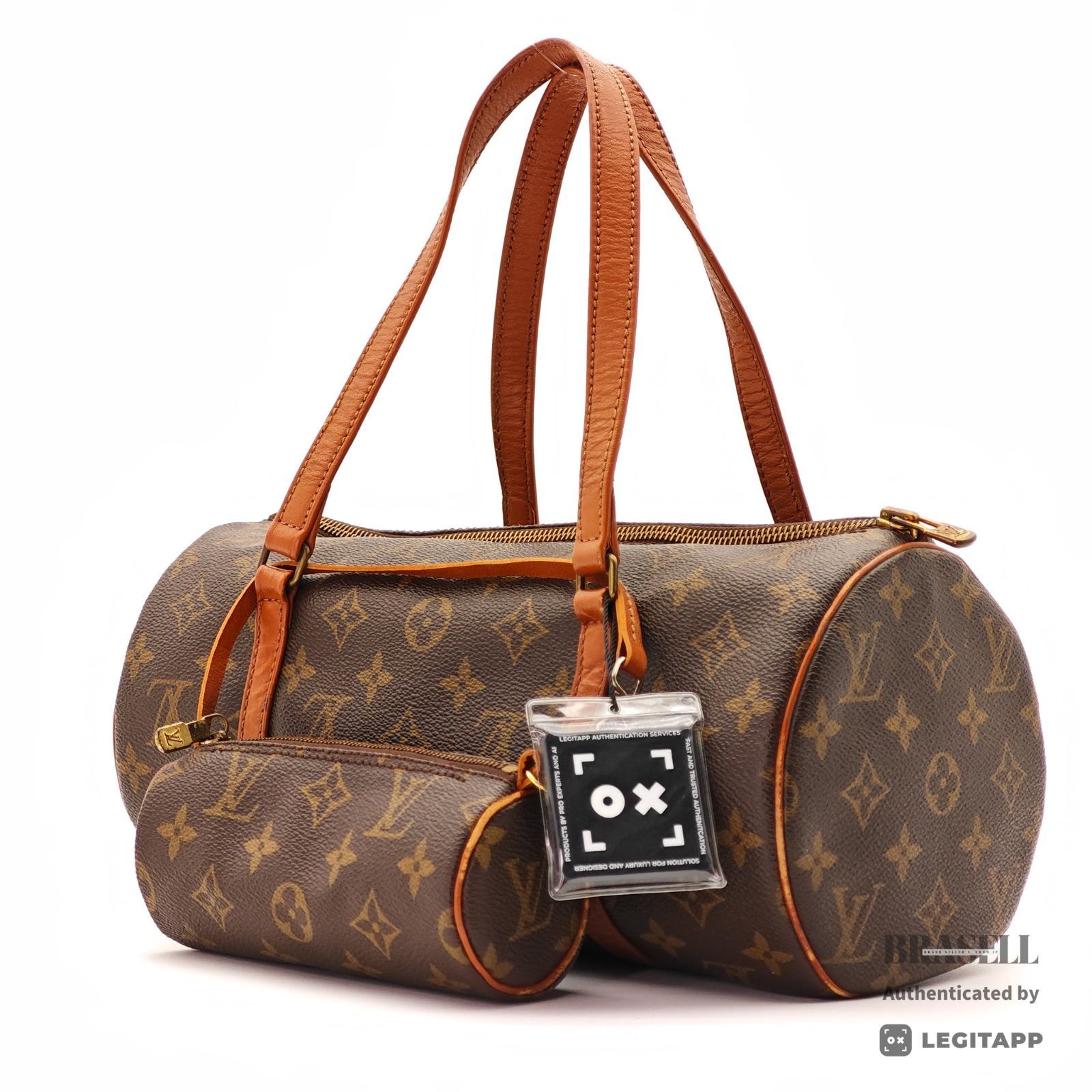 LOUIS VUITTON ルイ・ヴィトン パピヨン Monogram パピヨン M51365 872TH ハンドバッグ Monogram Canvas Brown レディース