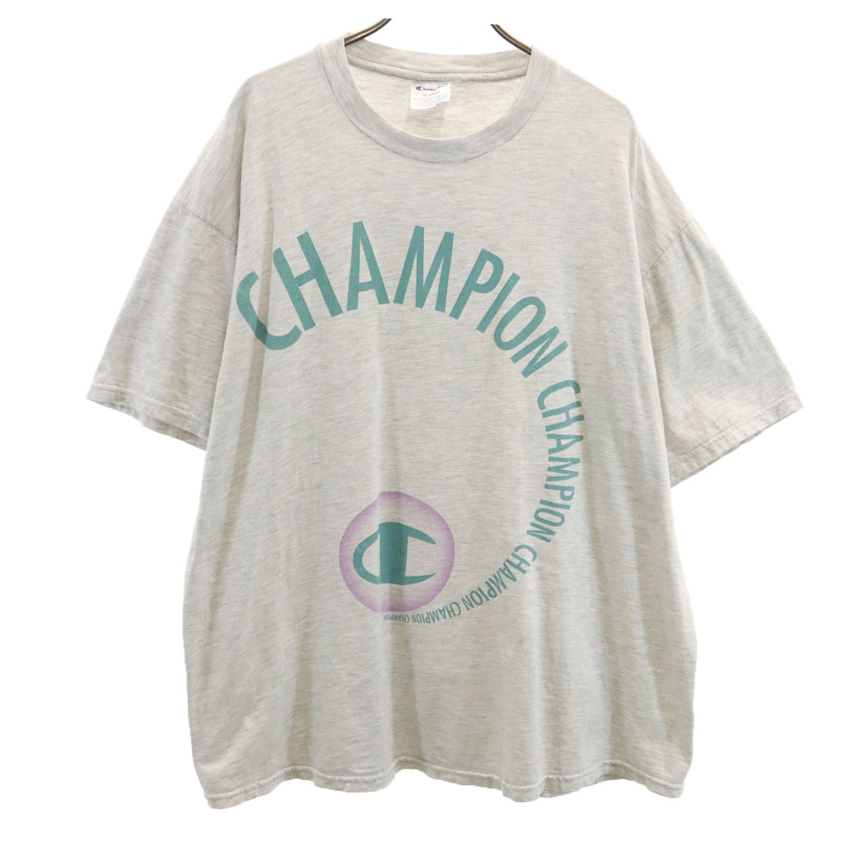 Champion チャンピオン 半袖 Tシャツ XL ライトグレー
