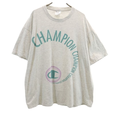 Champion チャンピオン 半袖 Tシャツ XL ライトグレー