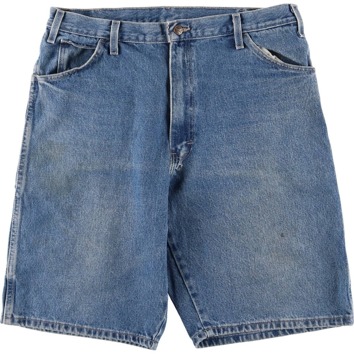 古着 ディッキーズ Dickies Relaxed Fit デニムペインターショーツ ハーフパンツ メンズw36相当/eaa555584