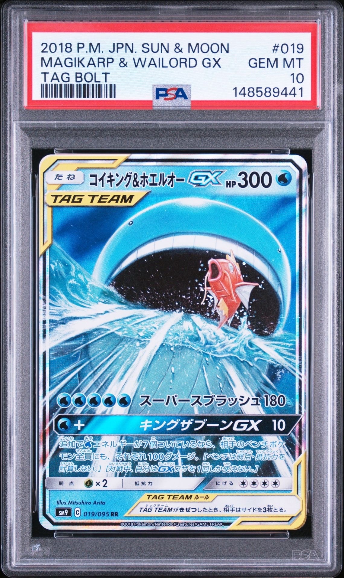 Magikarp & Wailord GX RR [SM9 019/095](Expansion Pack "Tag Bolt")
