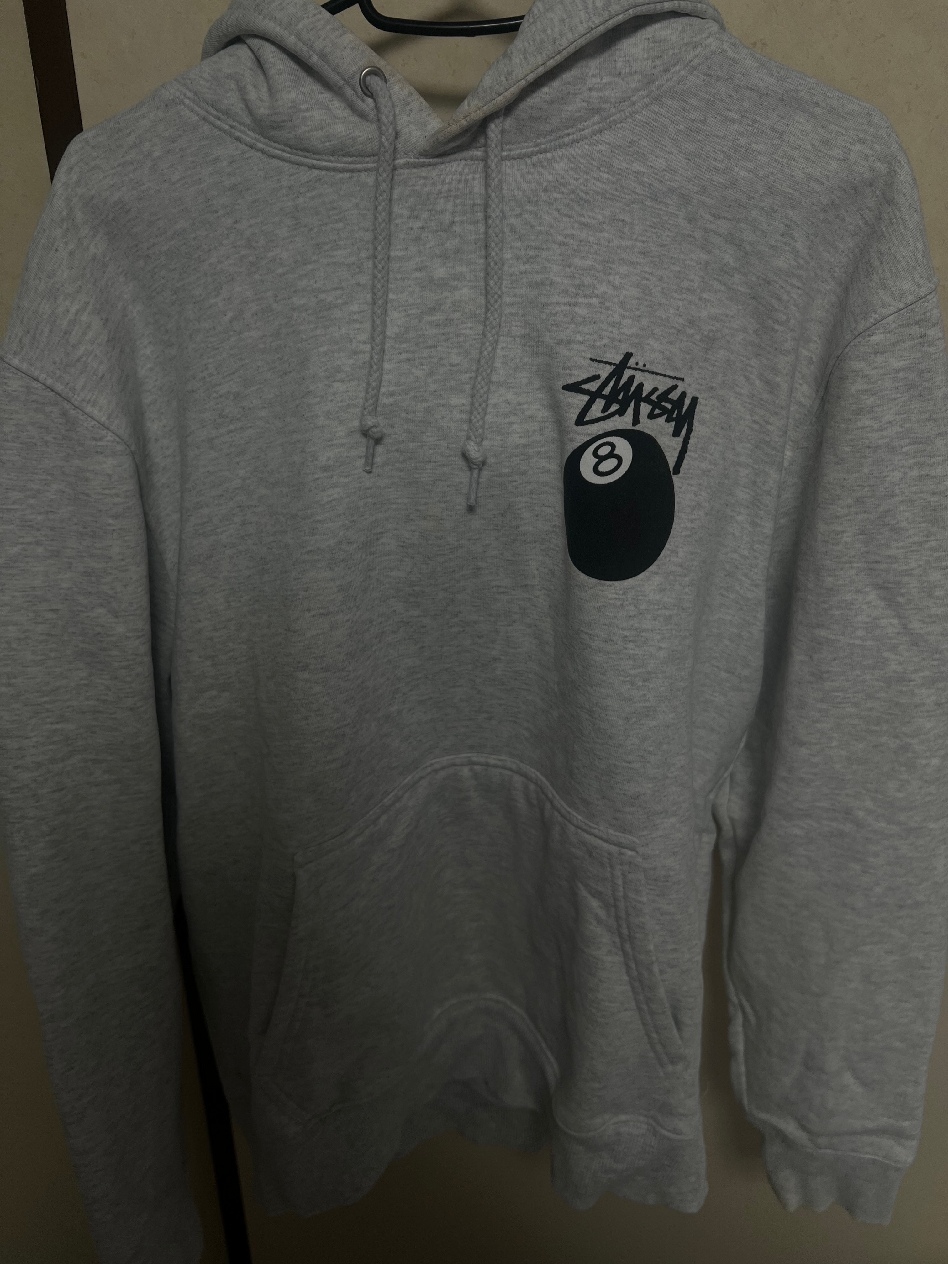 Stussy 8 Ball Hoodie - 21SS "Ash Heather"