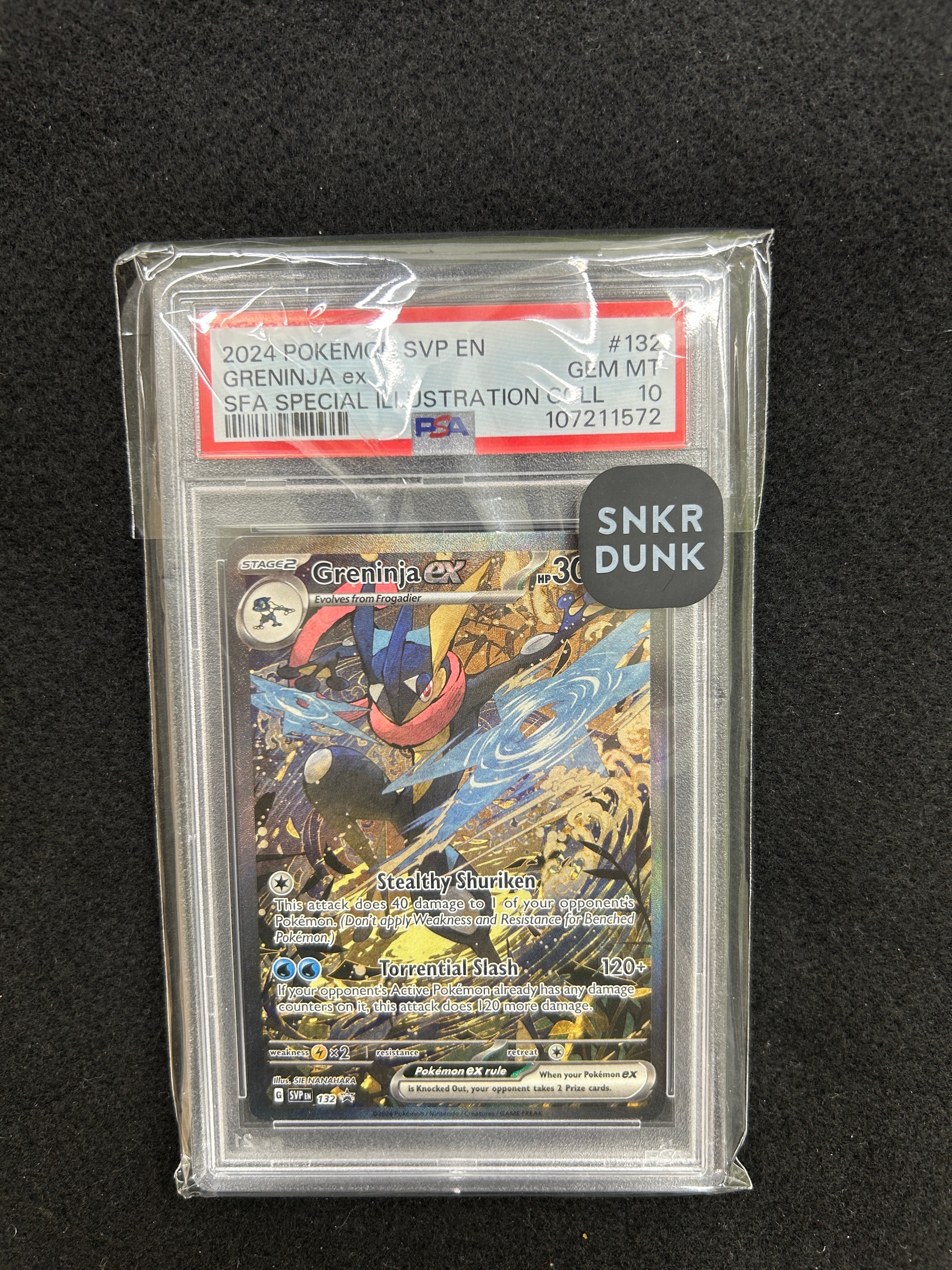ゲッコウガex P [SVP EN 132]【英語版】(スカーレット&バイオレット