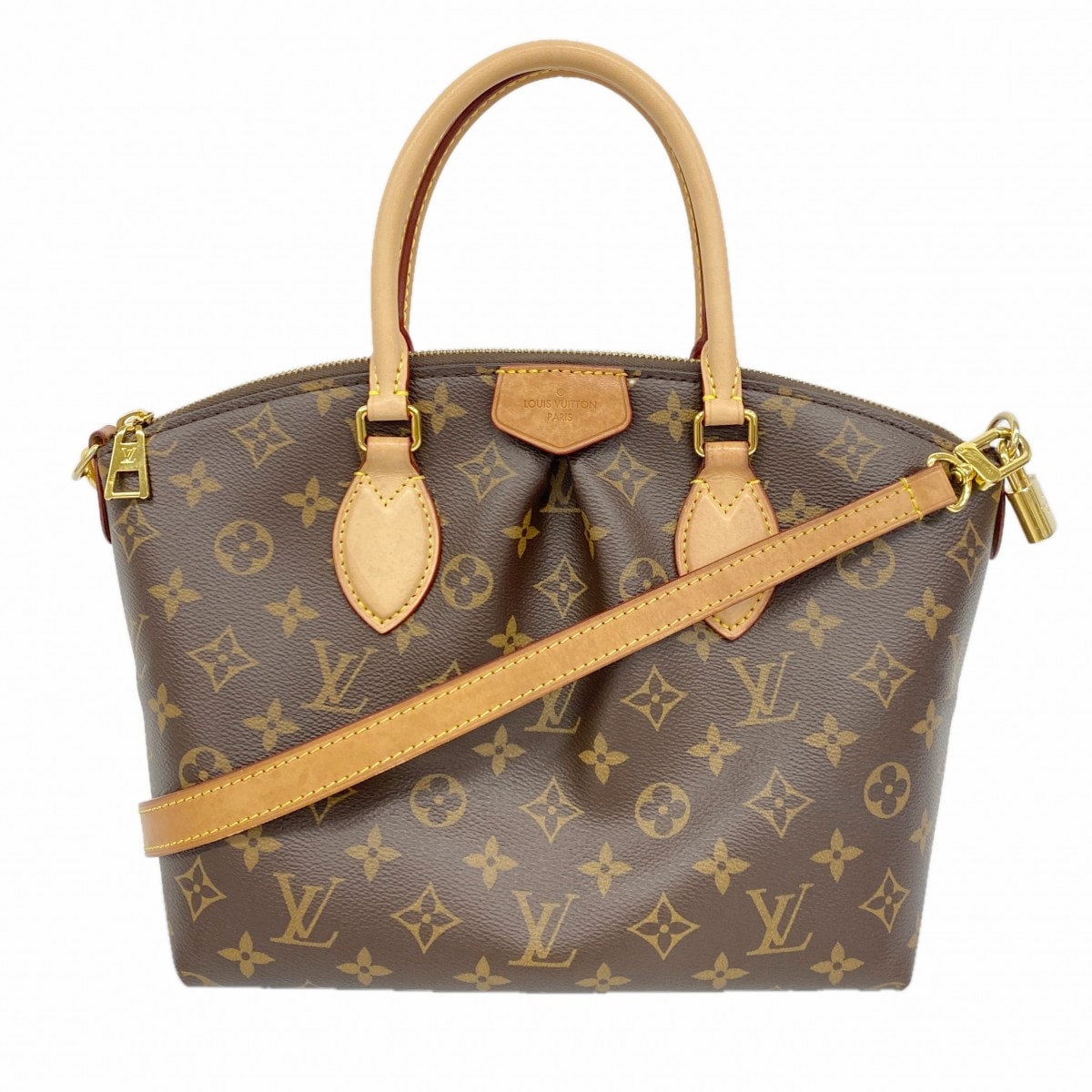 【6db1160】ルイヴィトン ハンドバッグ モノグラム ボエシNM PM M45986 ブラウン 2wayバッグ【中古】レディース