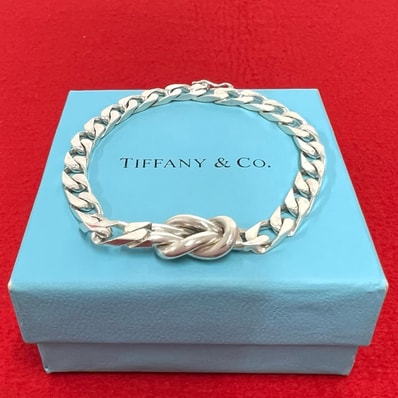 TIFFANY&Co. ティファニー センターノット ブレスレット 喜平 シルバー925 ブレスレット シルバー
071-3