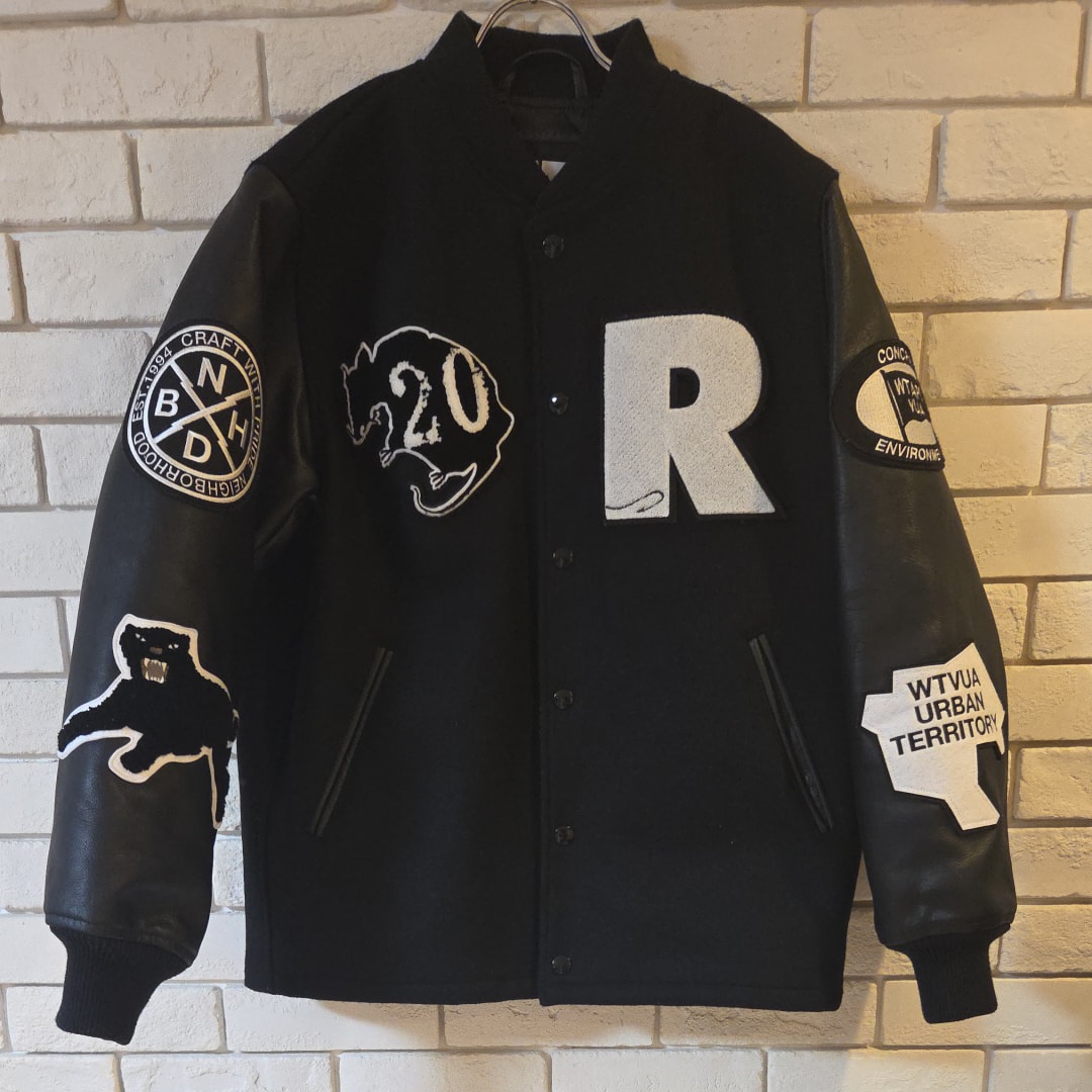 NEIGHBORHOOD x Schott Leather Combi MA-1 Jacket 