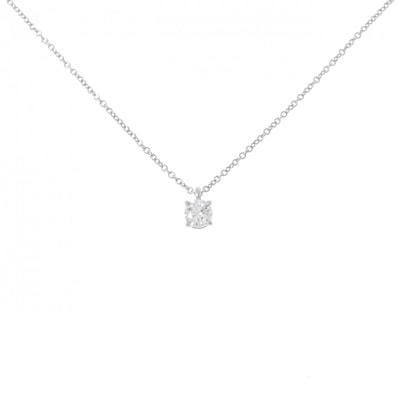 ティファニー ソリティア ネックレス 0.27CT F VS1 3EXT