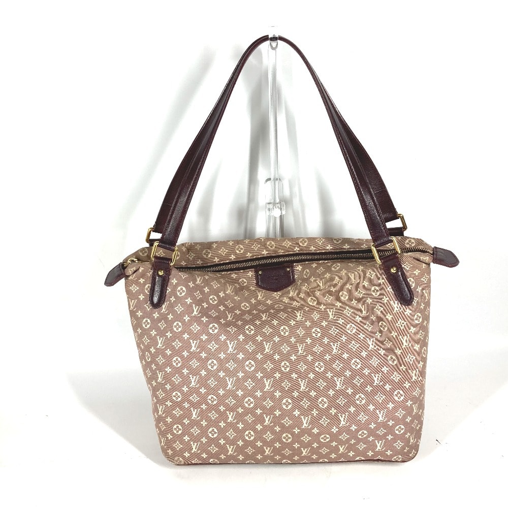 ルイヴィトン LOUIS VUITTON バラードMM M40572 モノグラムイディール カバン 肩掛け トートバッグ ショルダーバッグ モノグラムイディール セピア レッド