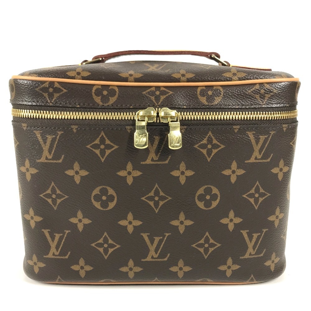 ルイヴィトン LOUIS VUITTON ニースBB ニース BB M42265 モノグラム カバン ポーチ メイクボックス BOX ハンドバッグ モノグラムキャンバス ブラウン