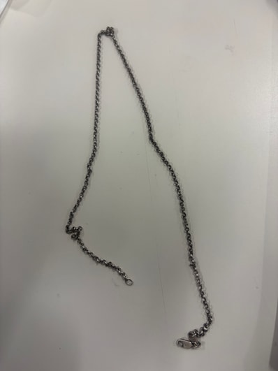 Chrome Hearts Roll Chain Necklace "Silver"