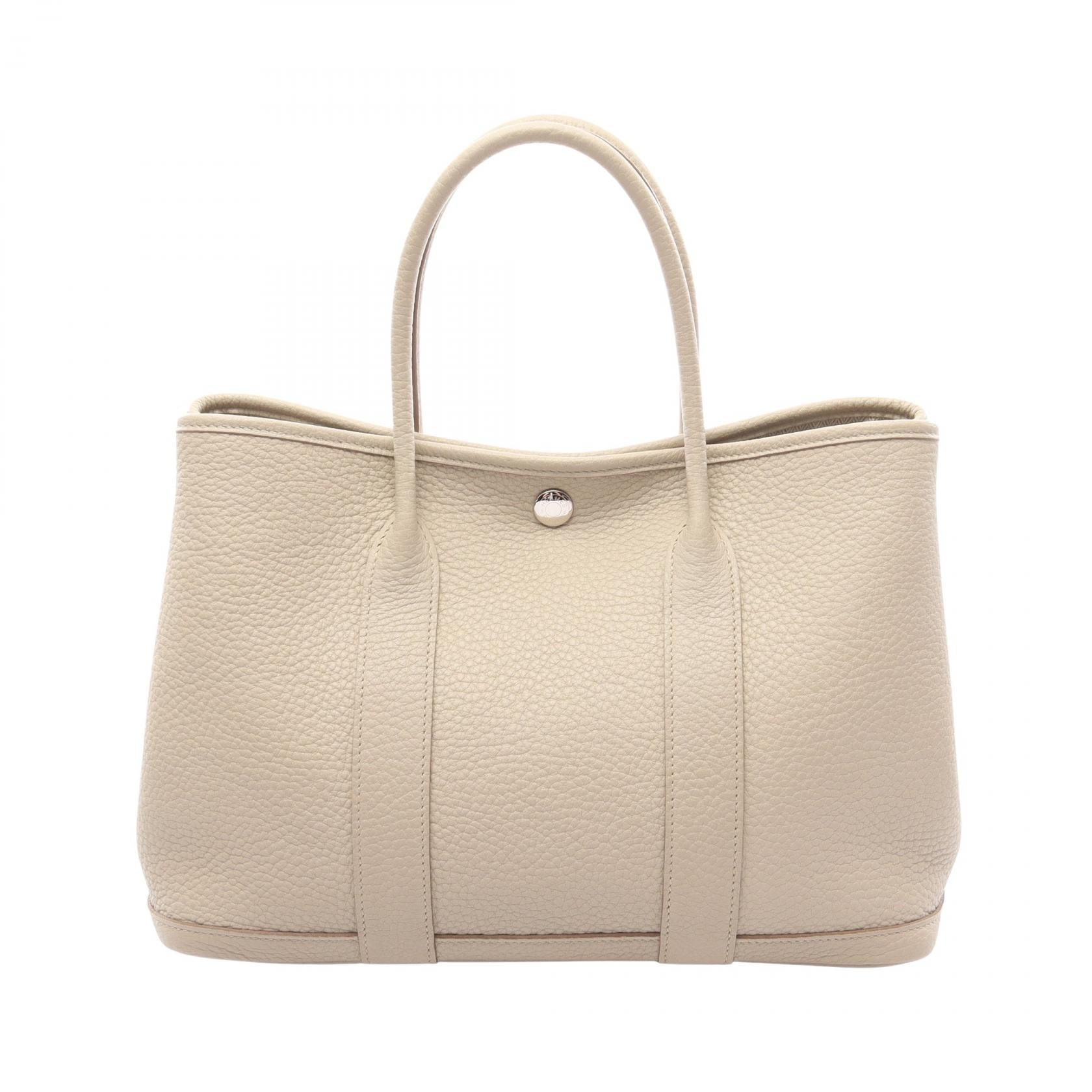 エルメス HERMES ガーデンパーティTPM トートバッグ バッグ ネゴンダ ネゴンダ ベトン Y刻印(2020年製造) レディース グレー系 【中古】