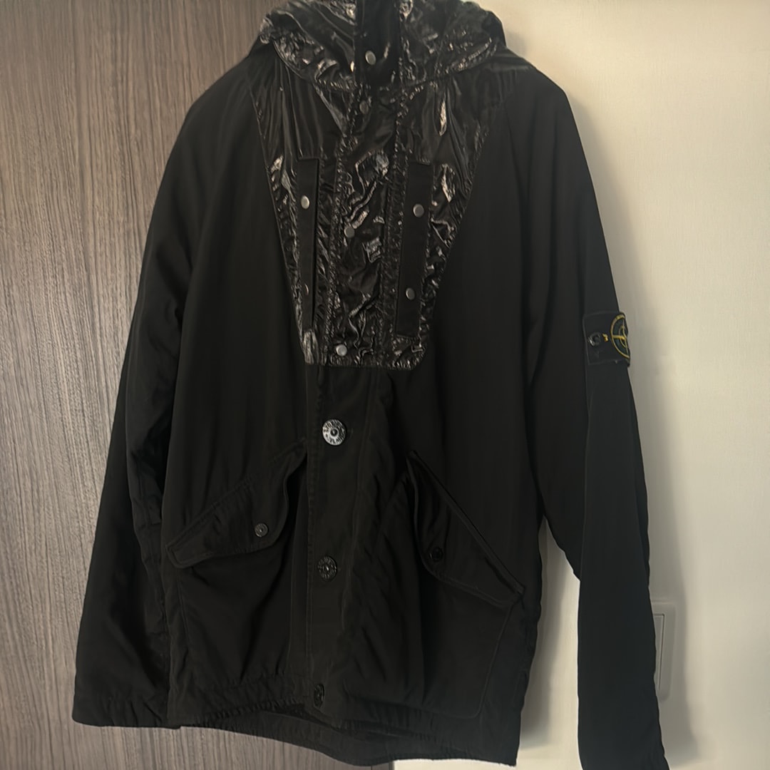 ストーンアイランドジャケット(一部レザー)