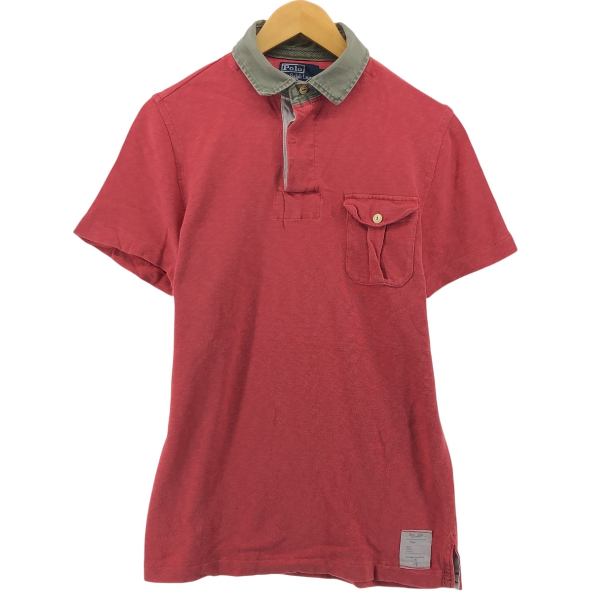 古着 ラルフローレン Ralph Lauren POLO by Ralph Lauren CUSTOM FIT 半袖 ポロシャツ メンズM相当/eaa553111