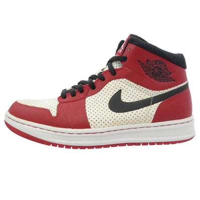 NIKE AIR JORDAN 392813-101 Air Jordan Alpha 1 Chicago AJ1 エアジョーダン アルファ1 シカゴ ハイカット スニーカー レッド系 ホワイト系 ブラック系 27.5cm【中古】