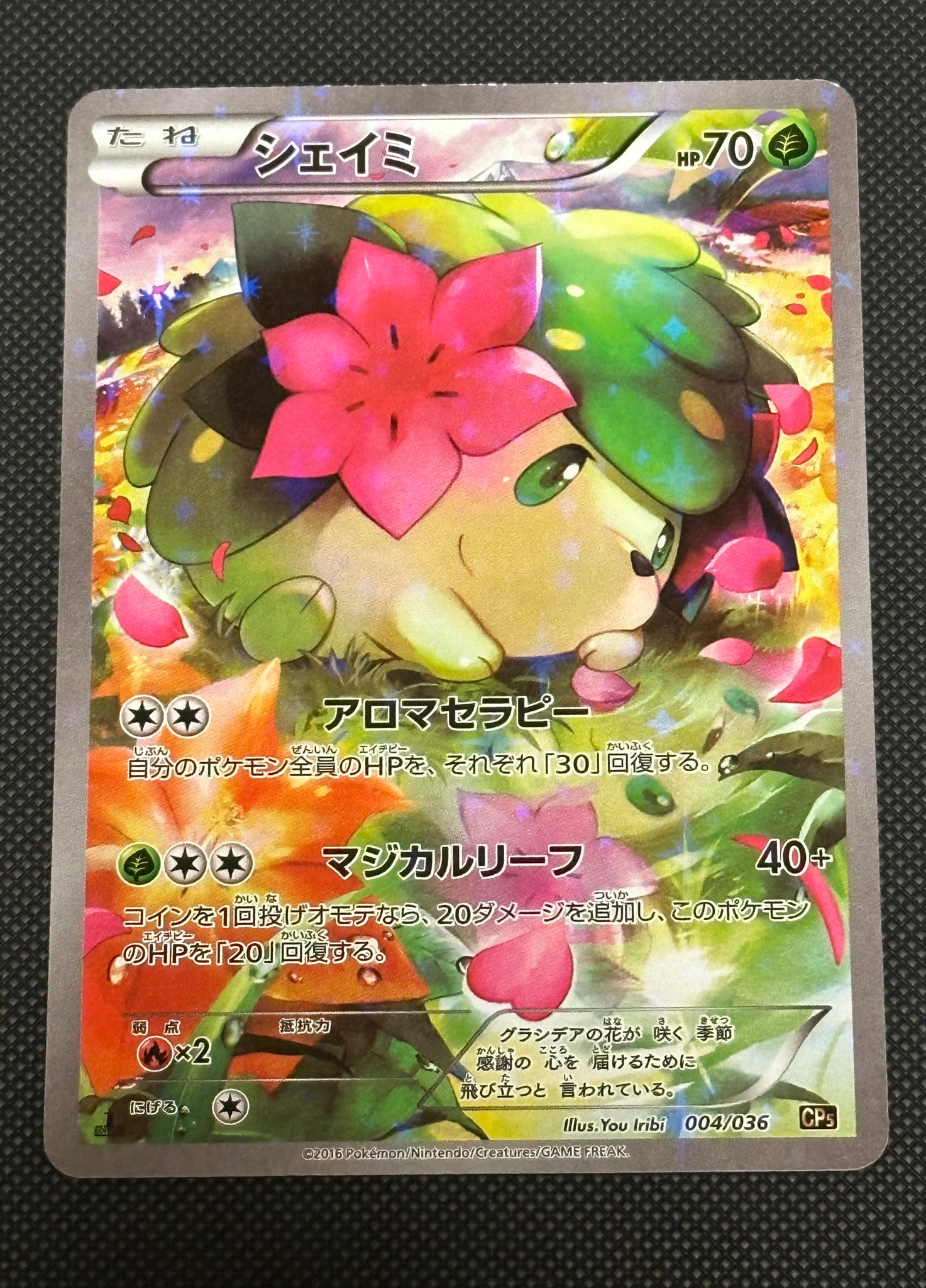 シェイミ :1ED [CP5 004/036](コンセプトパック 「幻・伝説ドリーム