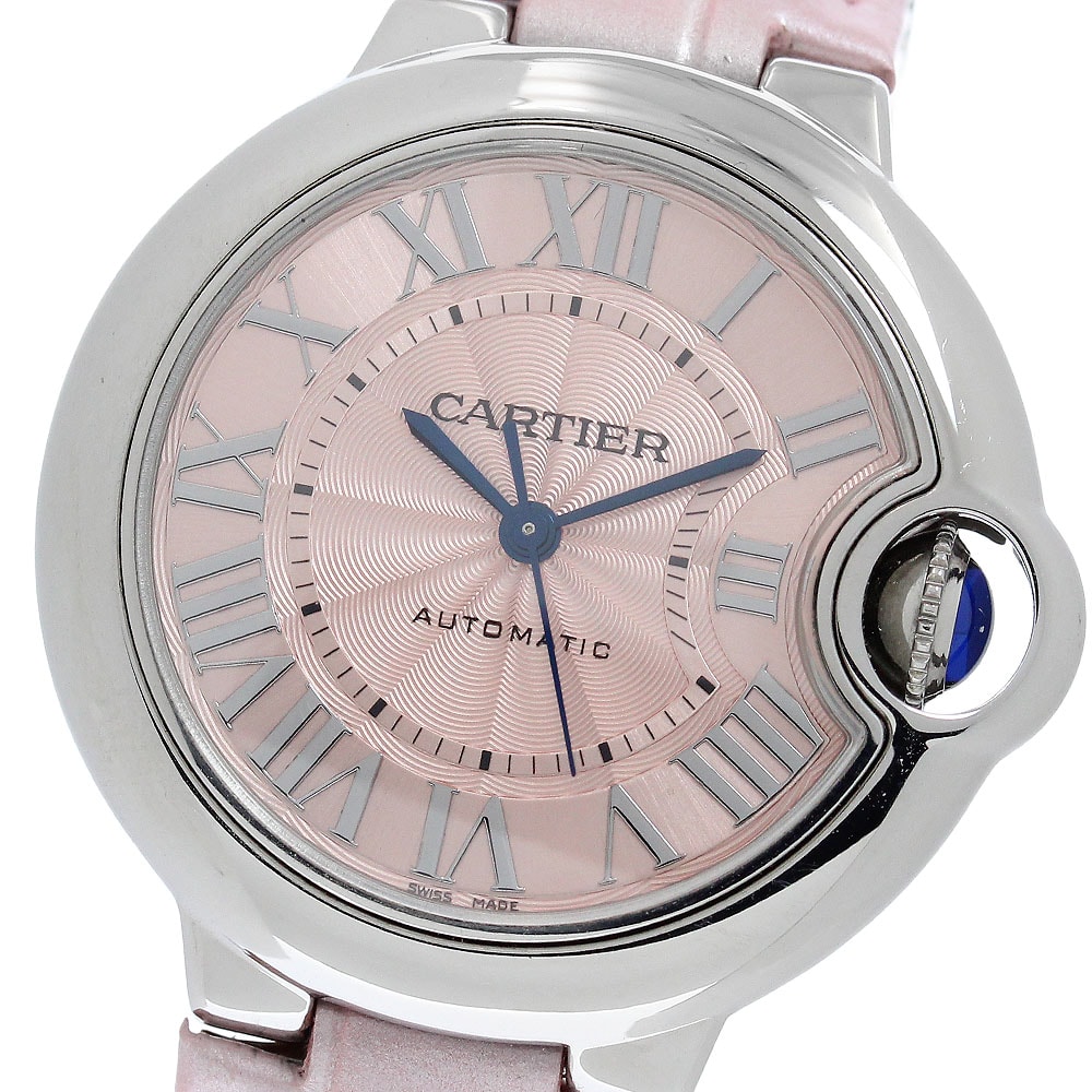 カルティエ バロンブルー 33mm WSBB0002 レディース 【中古】