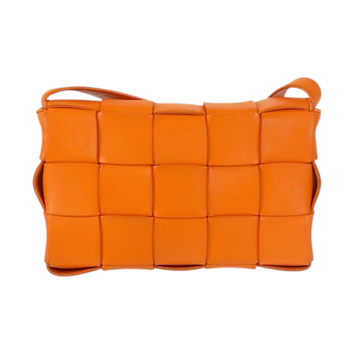 MＵ ポシェット オレンジ B (目立った傷や汚れなし)】美品 BOTTEGAVENETA ボッテガヴェネタ