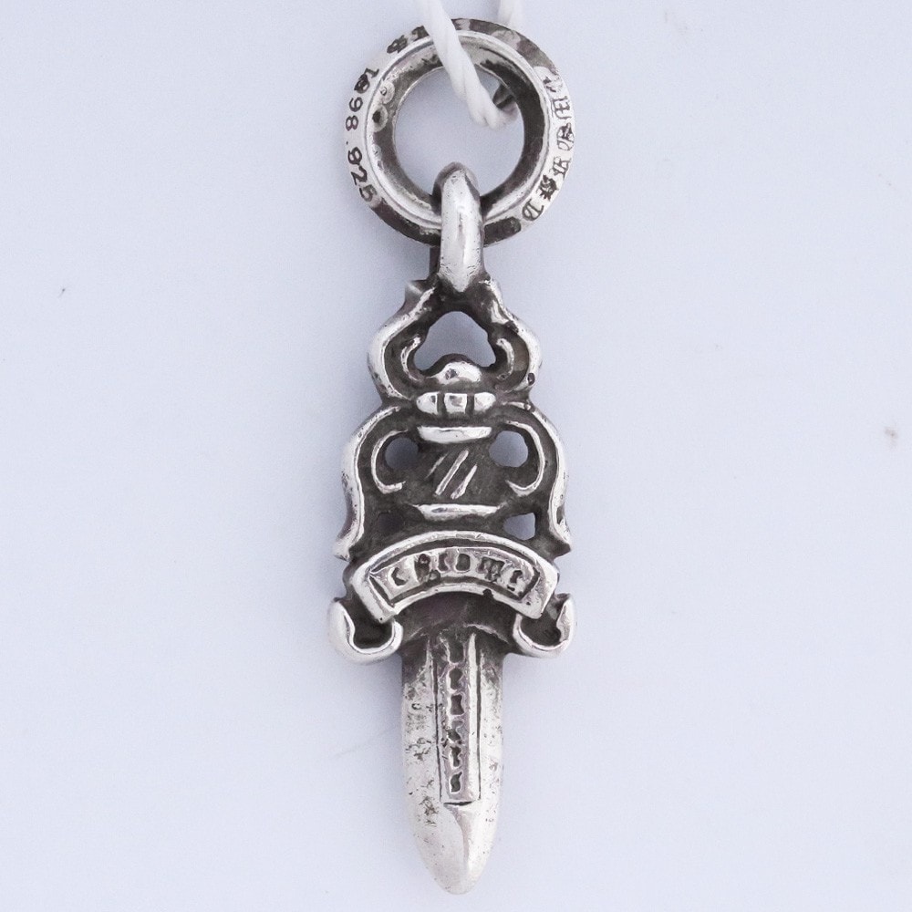 Chrome Hearts # 5 Dagger Charm "Silver"