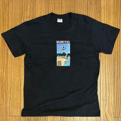 Supreme x Toy Machine Welcome To Hell Tee "Black"