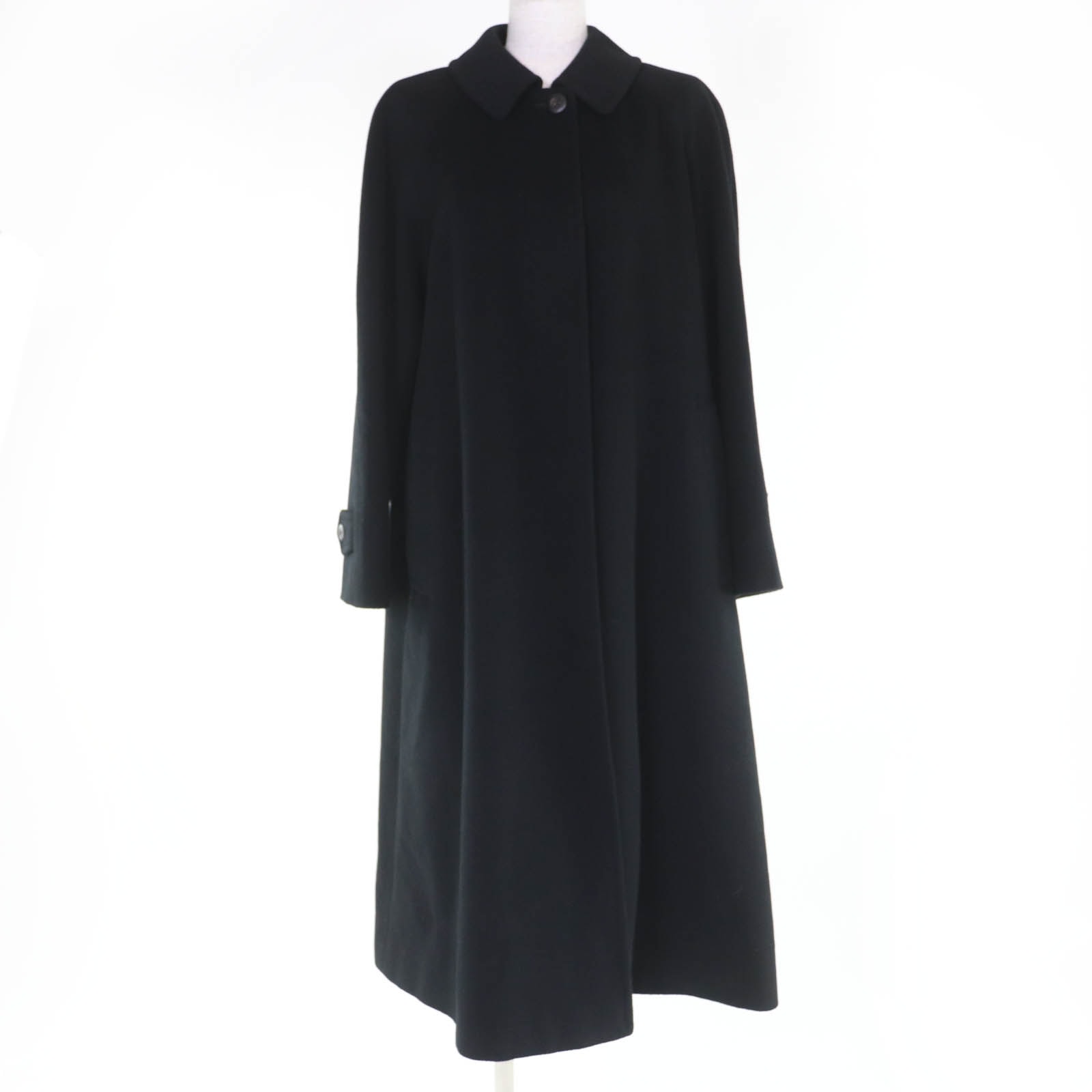 美品 バーバリー コート ブラック レディース 9AR