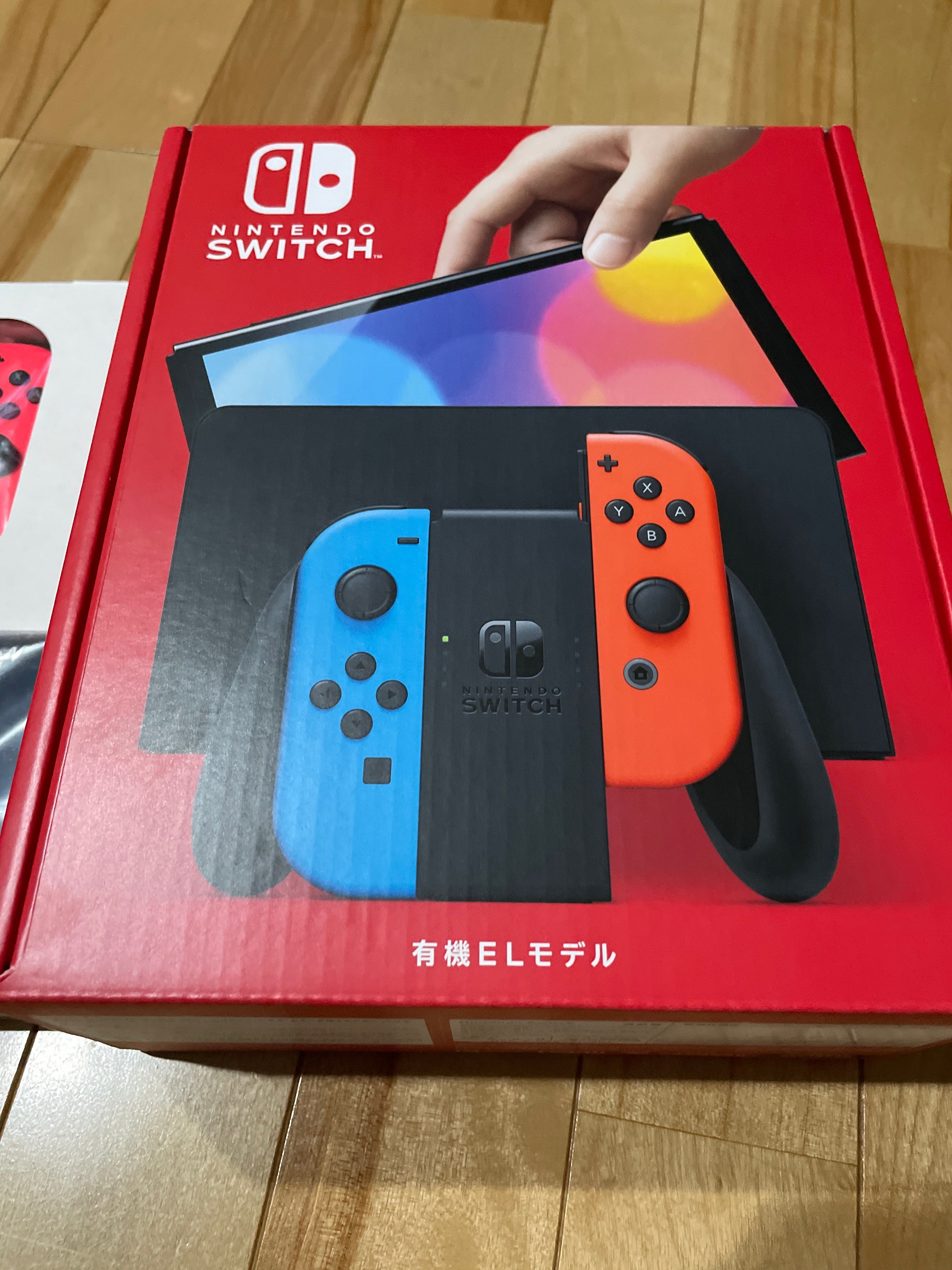 Nintendo Switch 有機EL Model HEG-S-KABAA "Neon Blue / Neon Red"