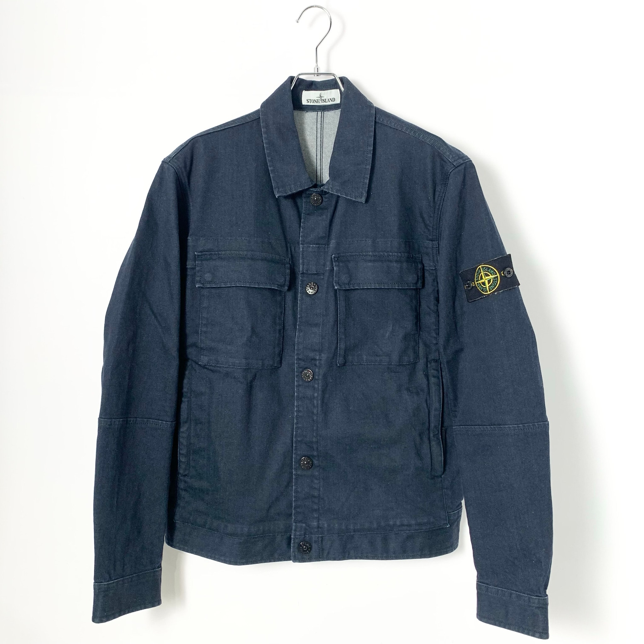 Stone Island Stretch Denim Jacket "Indigo"