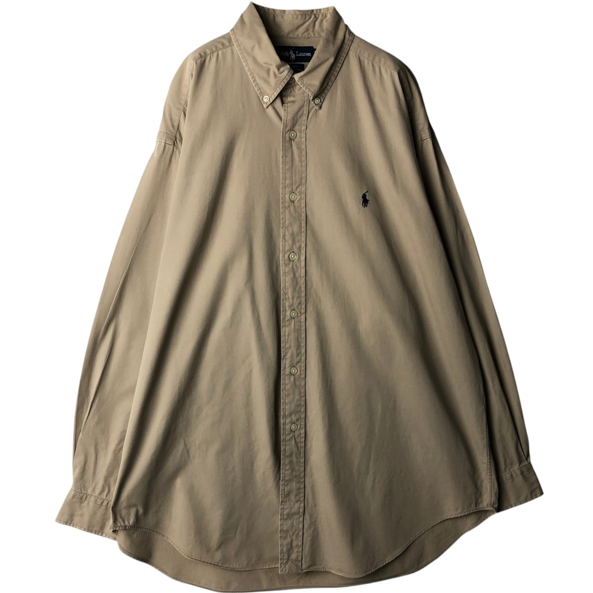 古着 ラルフローレン Ralph Lauren BLAKE 長袖 ボタンダウンシャツ メンズL相当/eaa634464