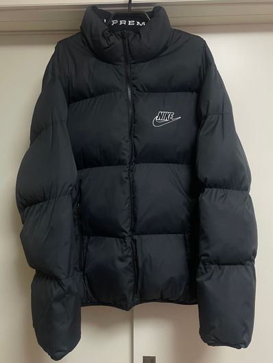 Supreme / Nike® Reversible Puffy Jacket "Black"