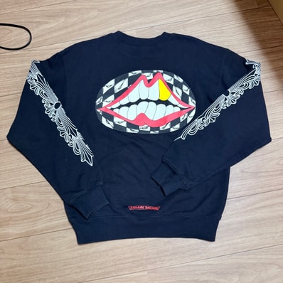 Chrome Hearts Matty Boy 99 Eyes Chomper Sweatshirt "Black"