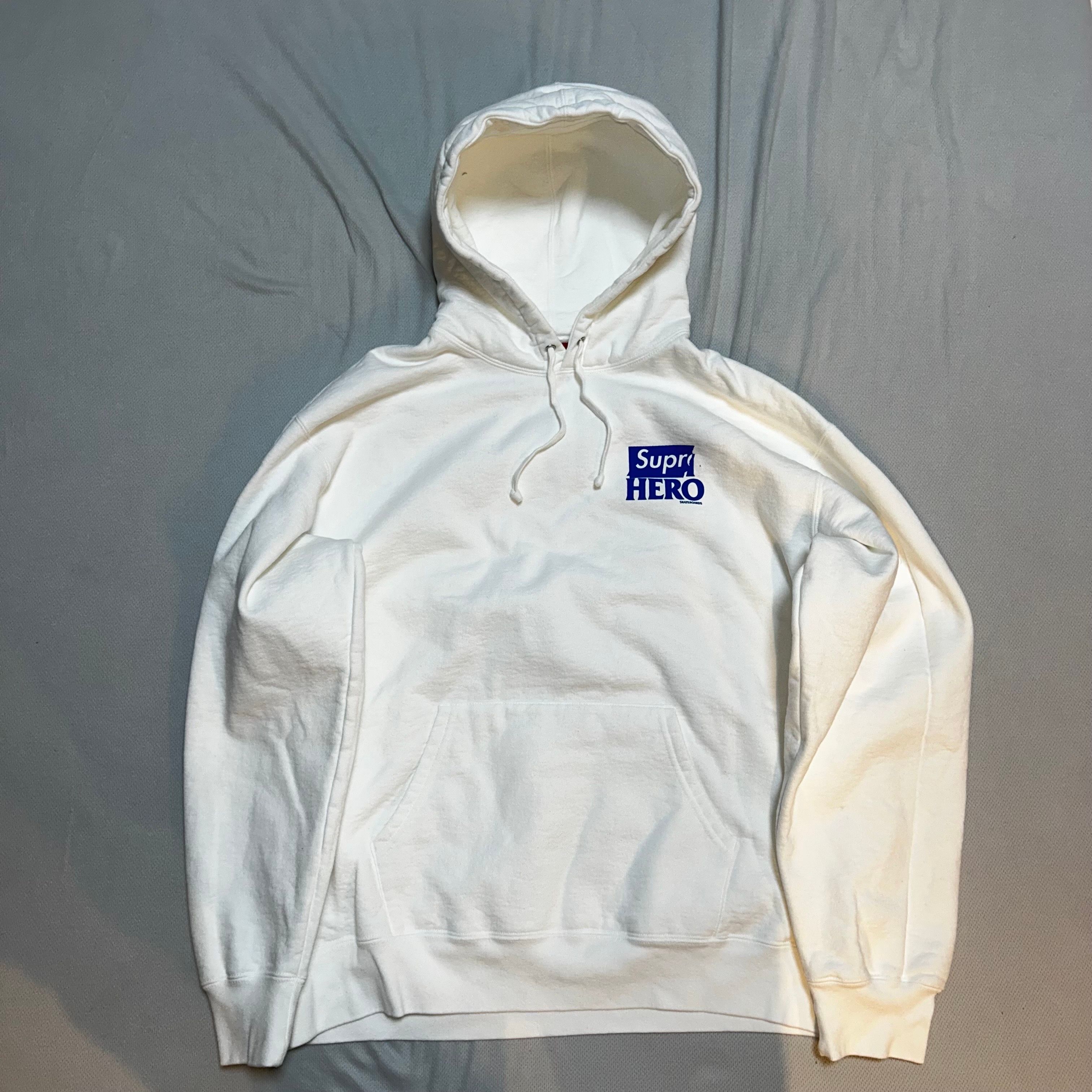 Supreme / ANTIHERO Hooded Sweatshirt "White"