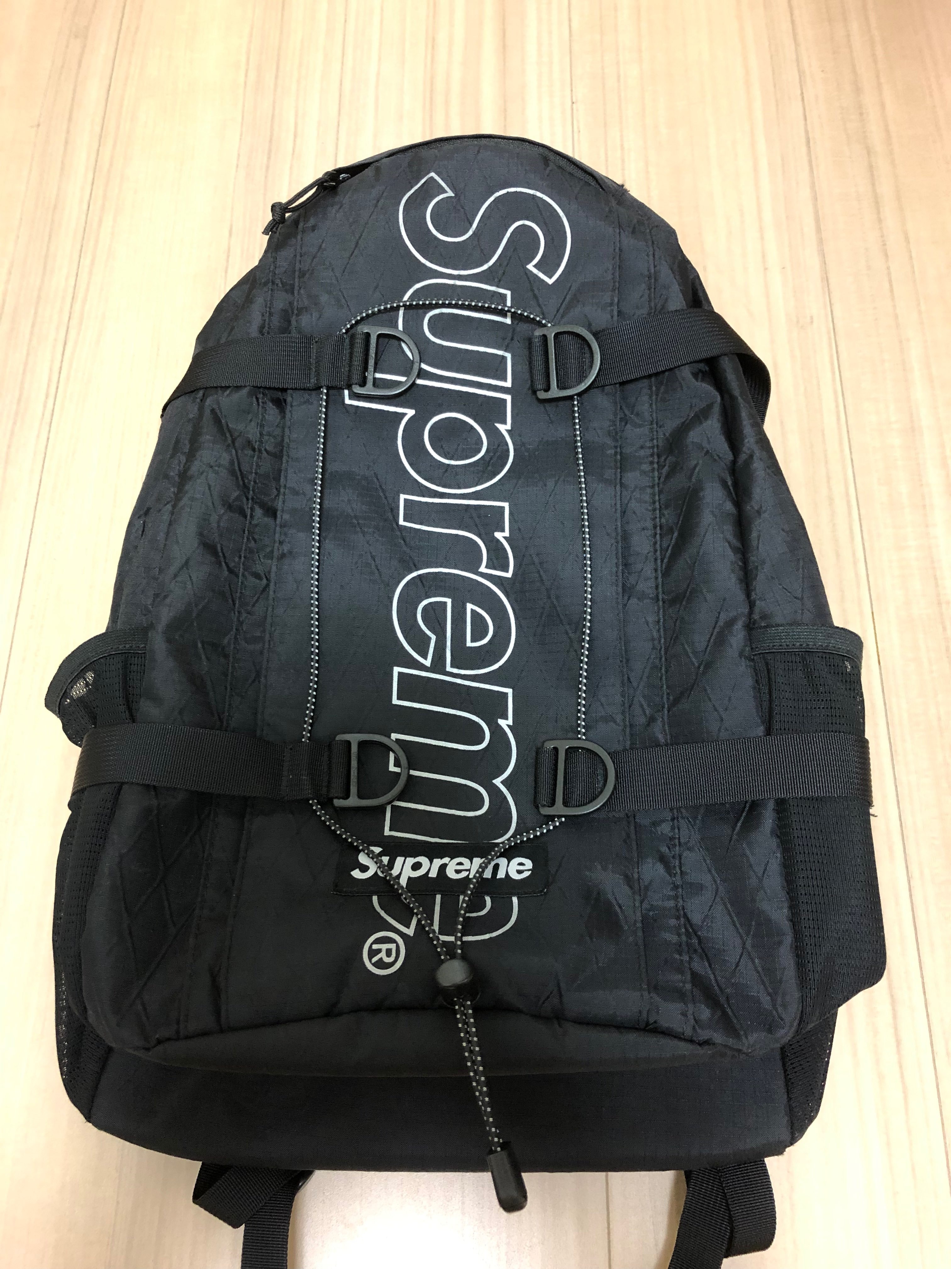 Supreme 18FW Backpack "Black"