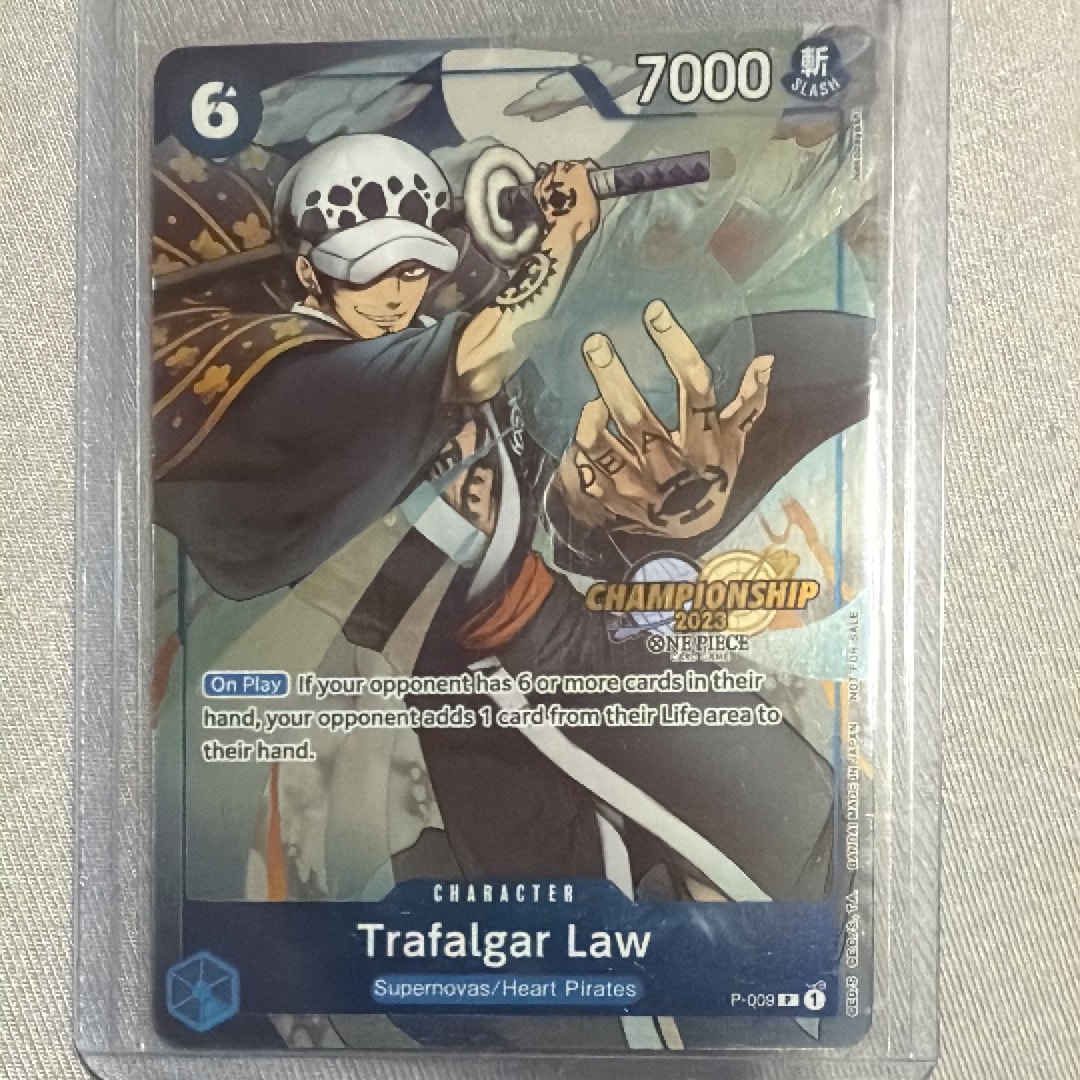 トラファルガー・ロー C [ST03-008]【英語版】(プロモーションカード「チャンピオンシップ 2024 イベントパック」)