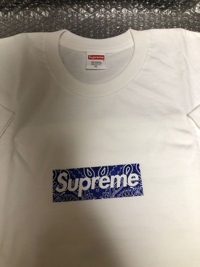 Supreme Bandana Box Logo Tee "White"