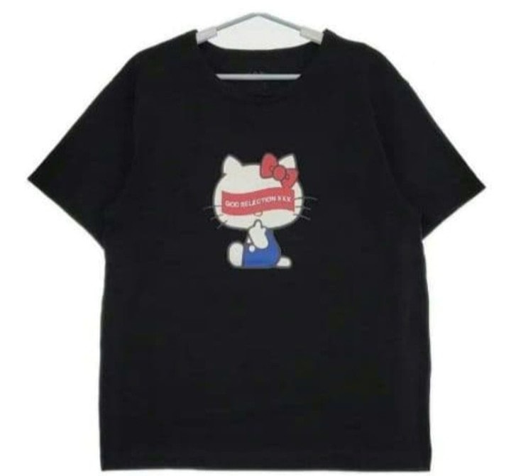 新品 GOD SELECTION XXX × HELLO KITTY Tシャツ ゴッドセレクション × キティ