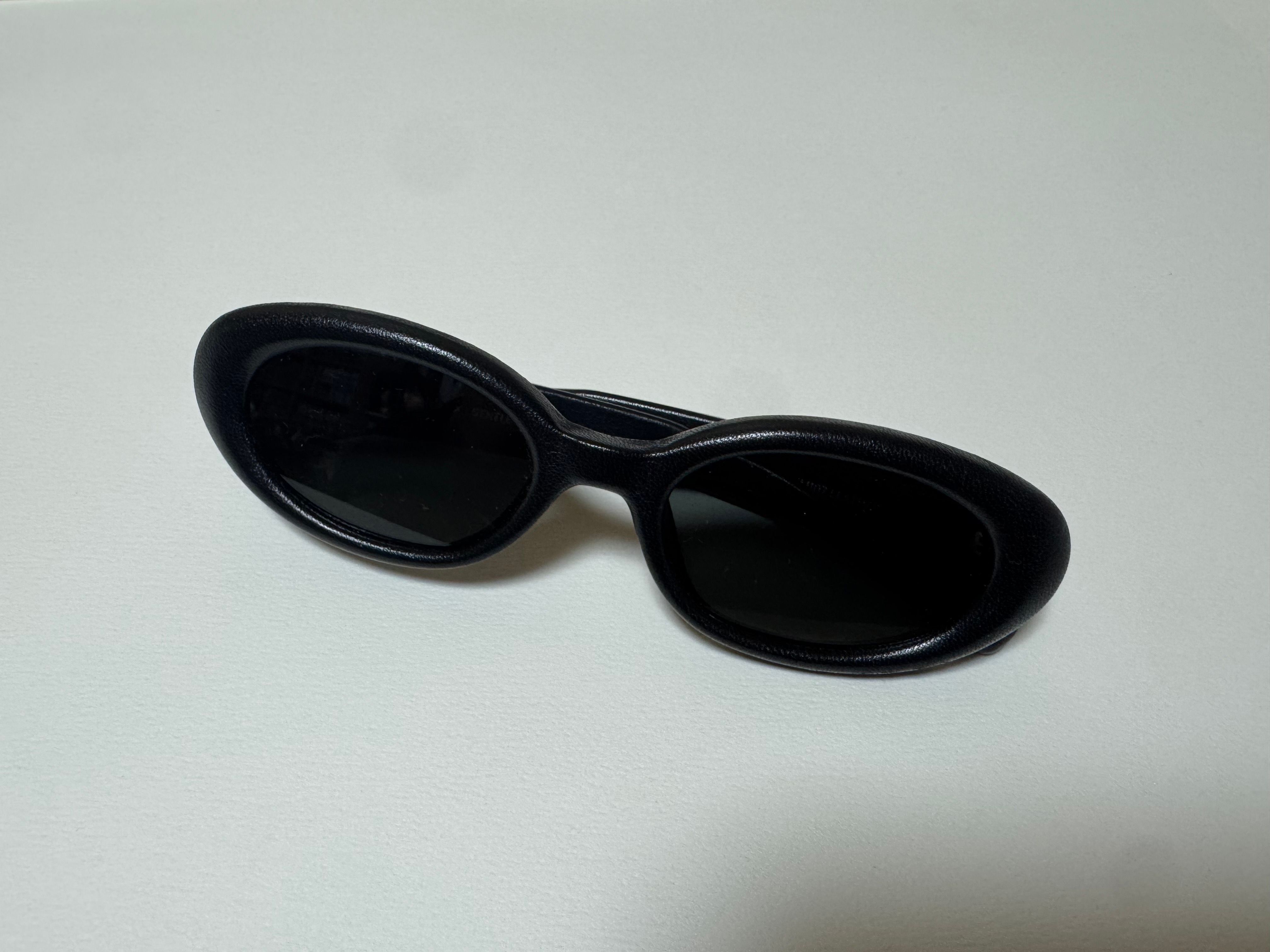 Gentle Monster x Maison Margiela MM107 Leather L01 "Black"