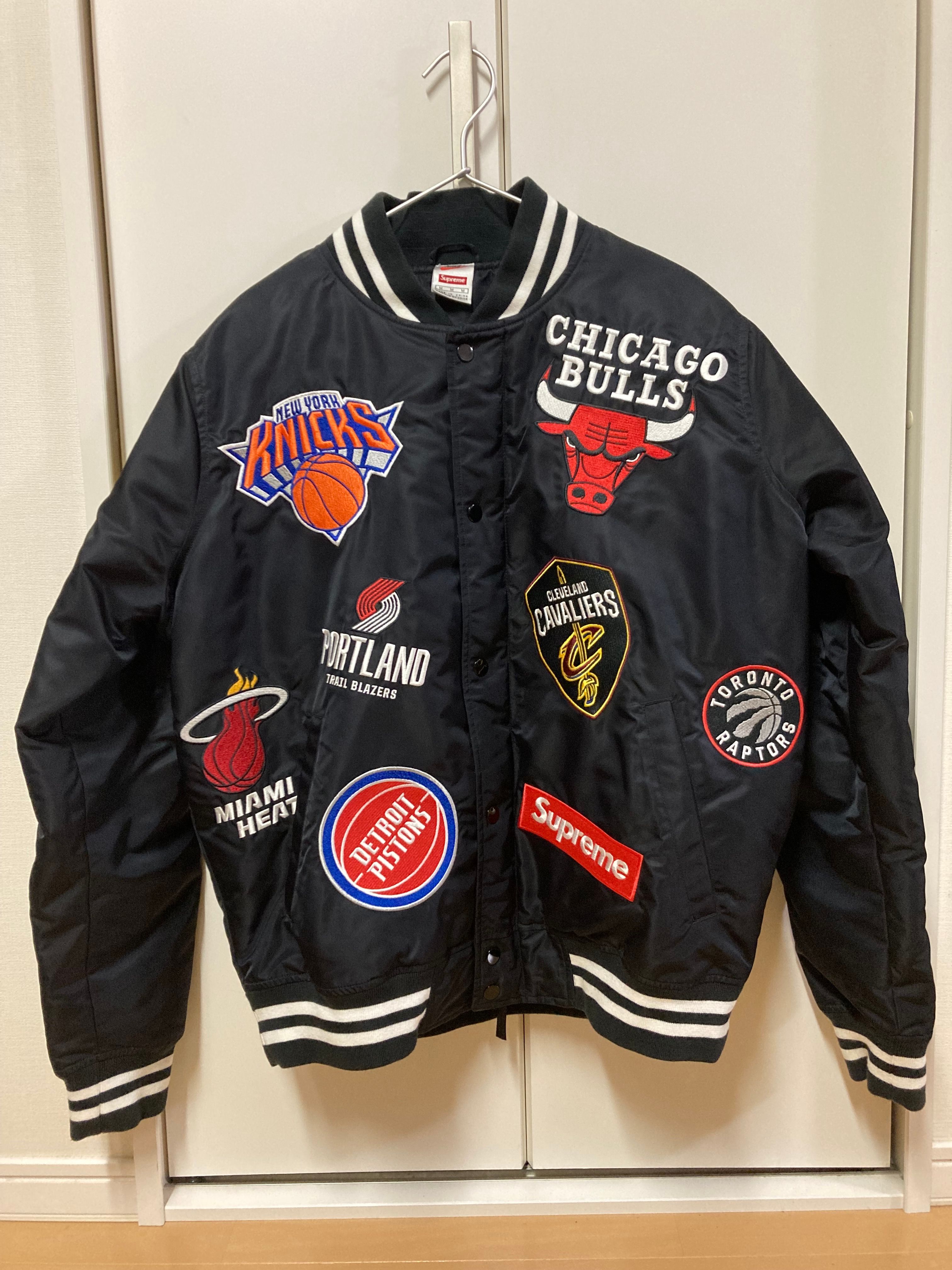 Supreme / Nike®/NBA Teams Warm-Up Jacket "Black"