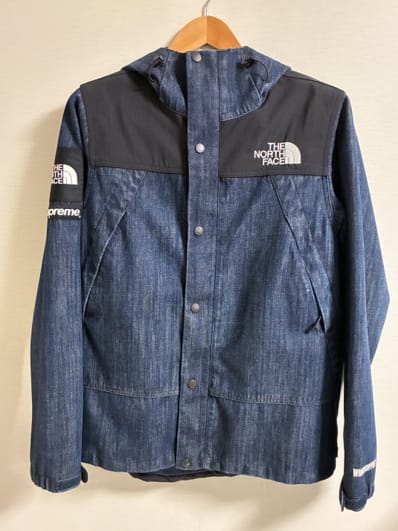 Supreme The North Face Denim Dot Shot Jacket "Denim"
