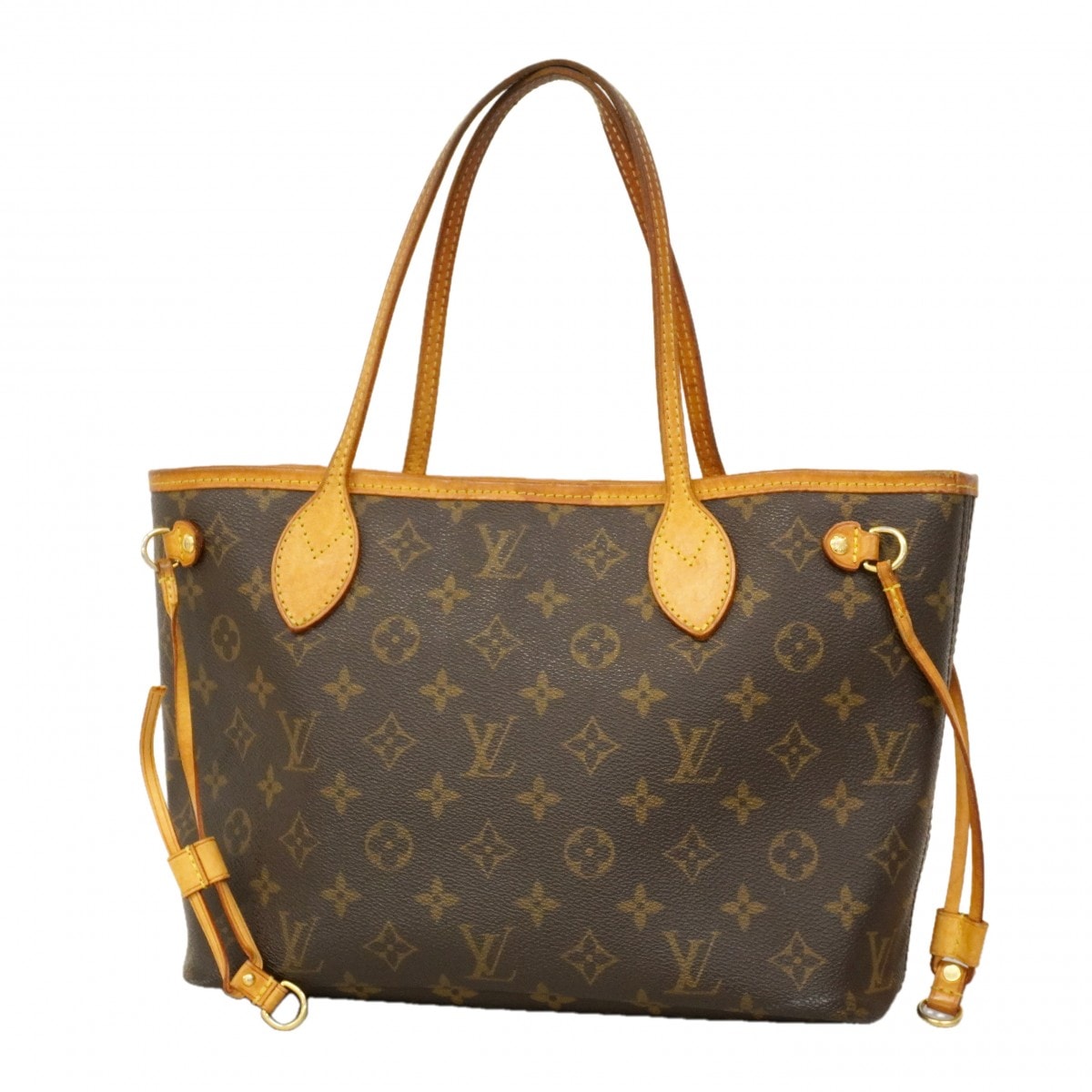 【6da0775】ルイヴィトン トートバッグ モノグラム ネヴァーフルPM M40155 ブラウン【中古】レディース