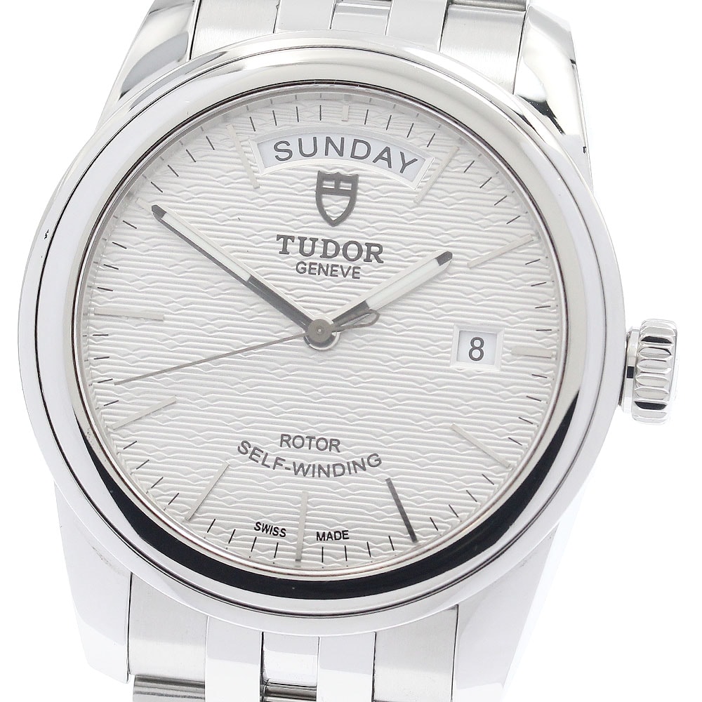 ★保 チュードル グラマー デイトデイ  56000 メンズ 【中古】