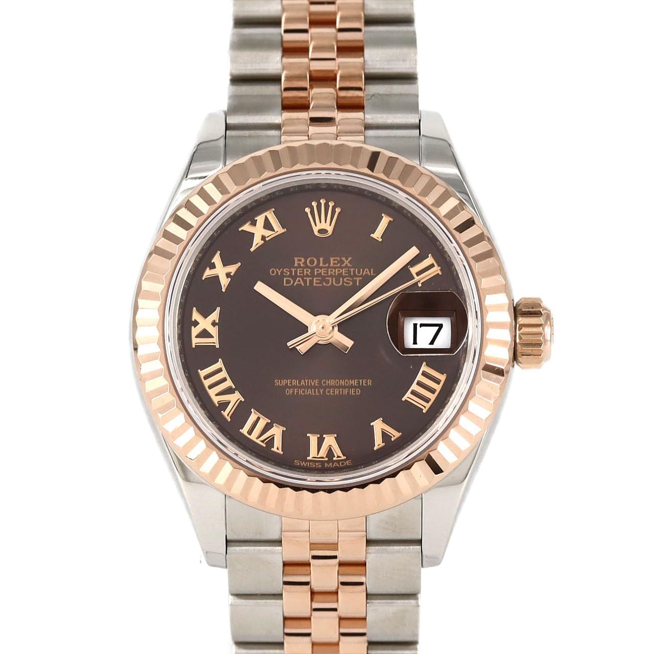 ロレックス デイトジャスト 279171 SSxPG 自動巻 ランダム番