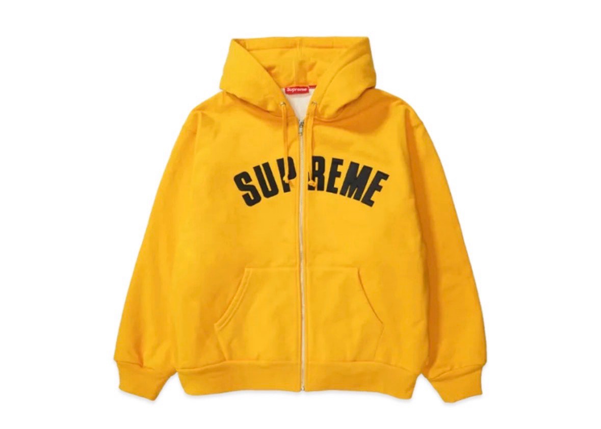 Supreme Arc Thermal Lined Zip Up Hooded Sweatshirt (25AW) 