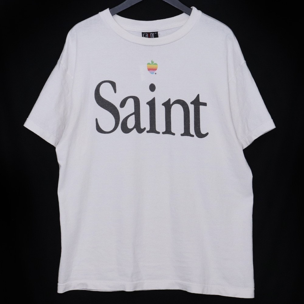 SAINT Mxxxxxx SS Tee/Heart Saint "White" SM-A23-0000-005