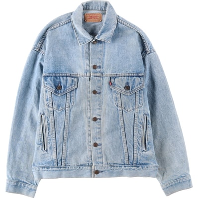 古着 90年代 リーバイス Levi's 70507-0218 デニムジャケット Gジャン USA製 メンズM相当 ヴィンテージ/eaa634681