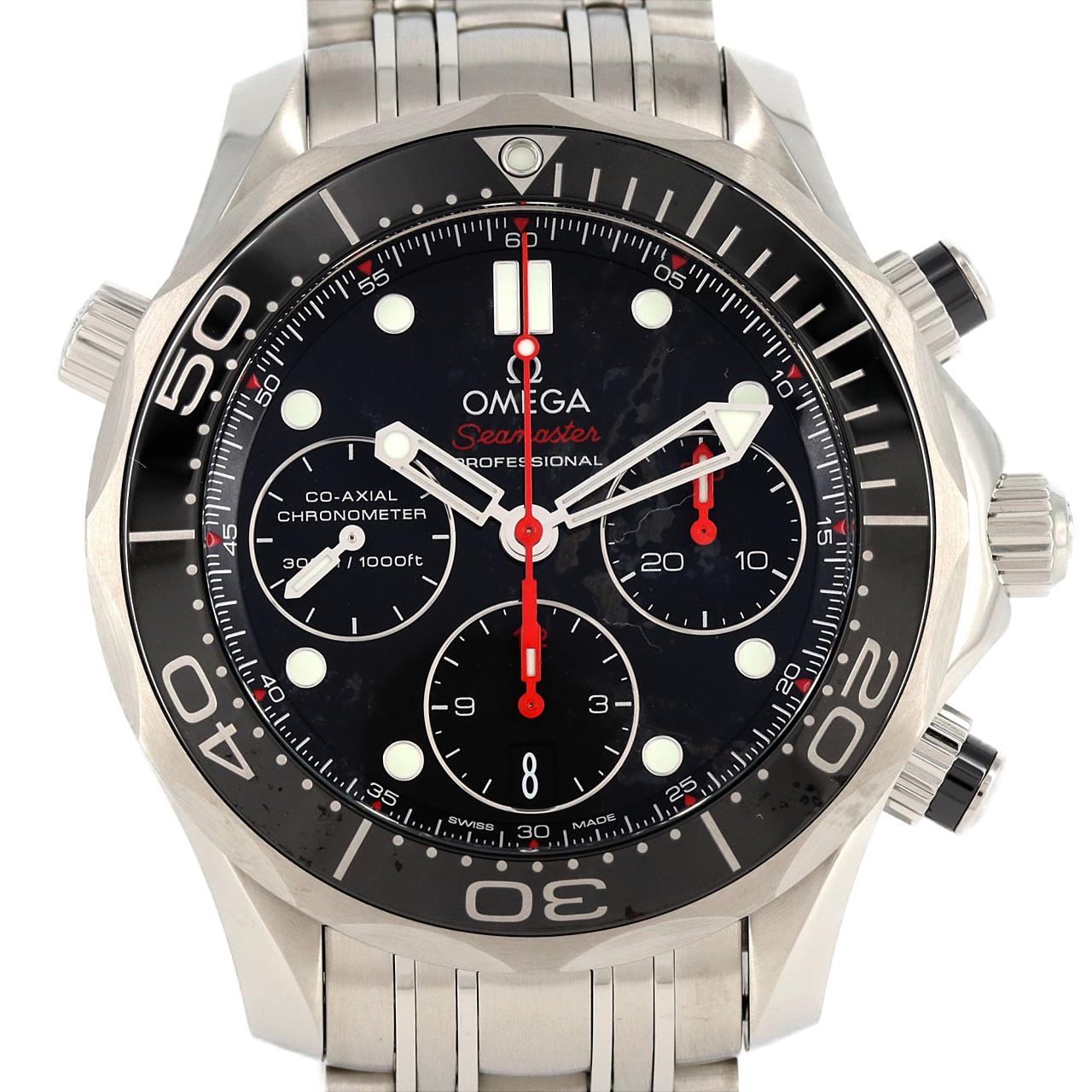 【新品】オメガ シーマスターダイバー300Mクロノグラフ 212.30.42.50.01.001 SS 自動巻